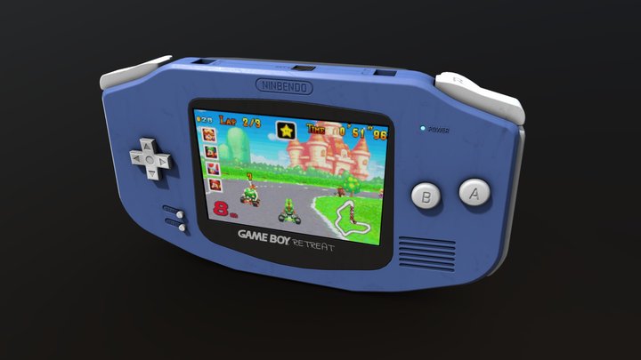Game Boy Retreat – Gratis 3D-model STL