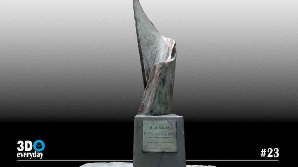 Day#23: Sculpture to the woman