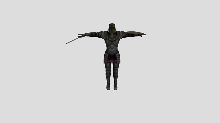Paladin J Nordstrom sword and shield 3D Model