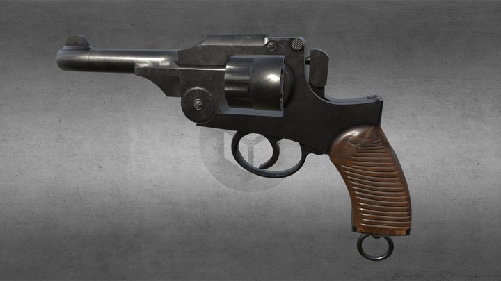 Type 26 Revolver 3D Model