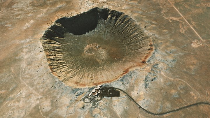 Meteor Crater – Winslow, Arizona 3D Model