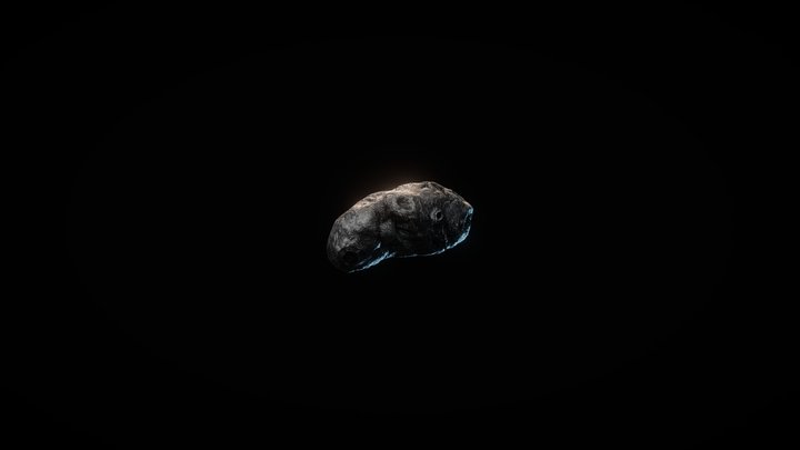 Large Asteroid 3D Model