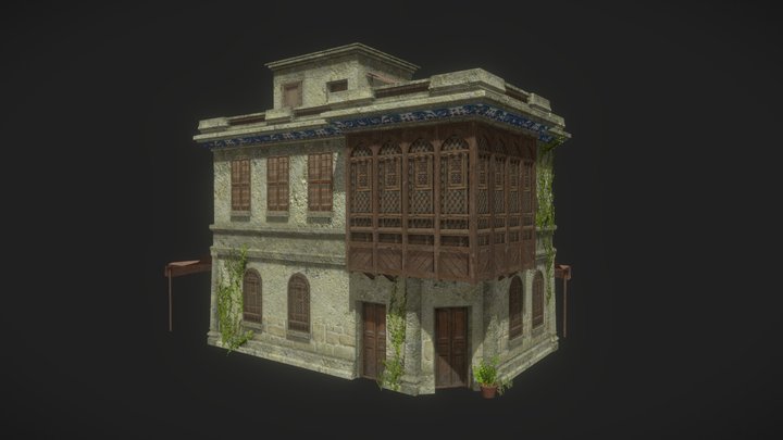NAND136_TP1_Marsaudon_Thomas_Baghdad_house 3D Model