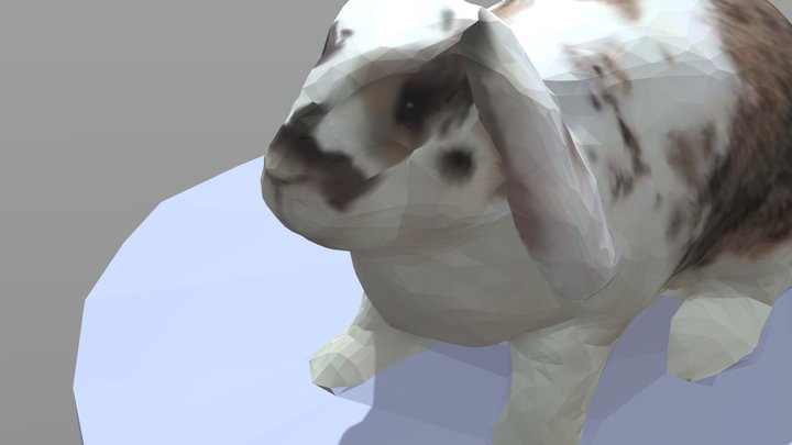 Bunny - Photoscan 3D Model