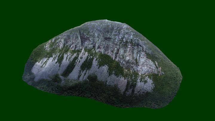Cannon Cliff 3D Model