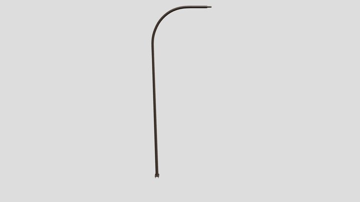 Antique Lighting Davit Arm 1 3D Model