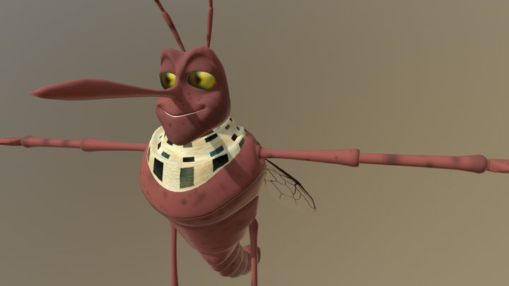Mosquito 3Ds Max 3D Model
