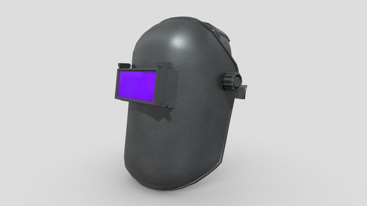 Welding Helmet 3D Model