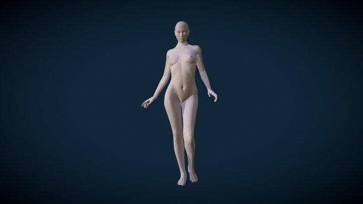 Female Anatomy 3D Model