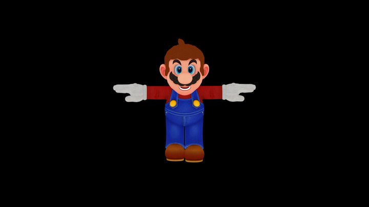 mario (1) 3D Model