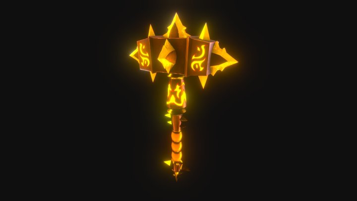 Sulfuras, Hand of Ragnaros 3D Model