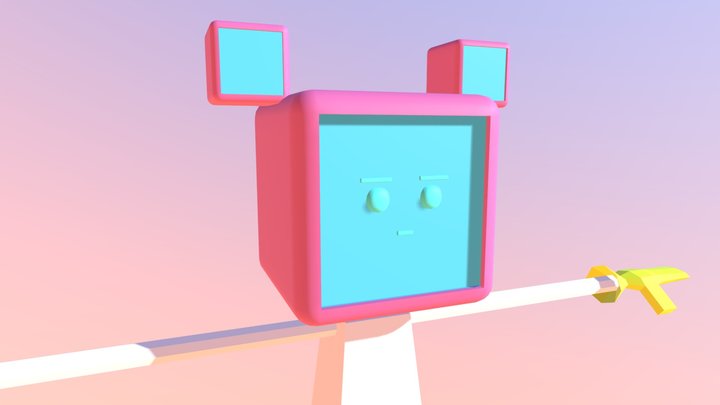 Star Lady Lunar 3D Model