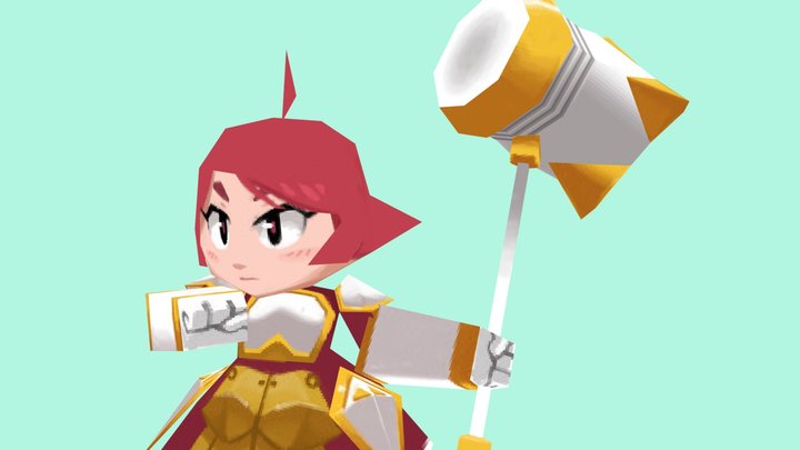 256fes knight 3D Model