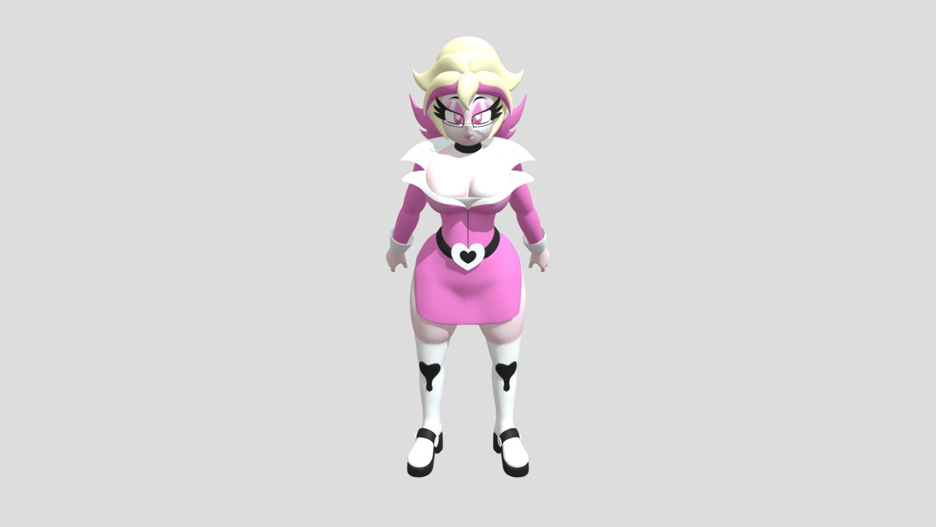 Serenity Lockhart - Low Poly Model