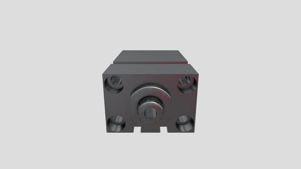 Hydraulic cylinder - oil ports X