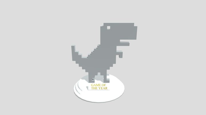 Dino Game Of The Year 3D Model