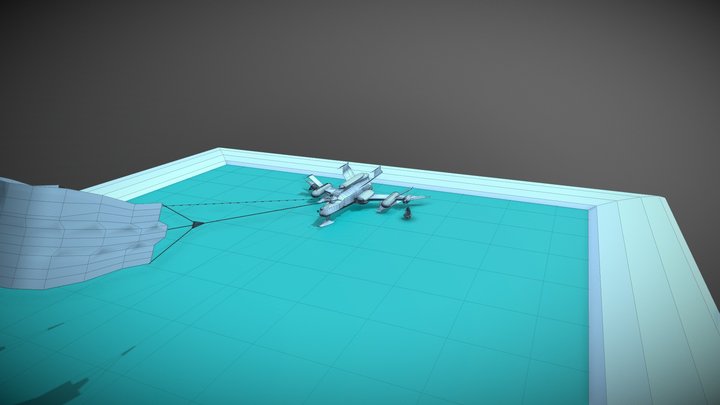 Ship400 3D Model