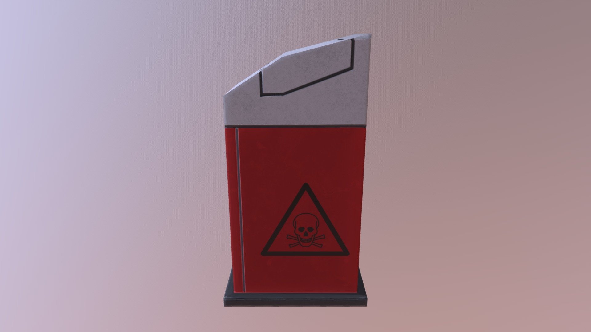 Toxic waste bin 3D model by hat_trick [52dc62f] Sketchfab