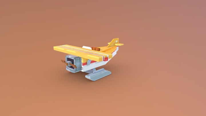 Seaplane 3D Model