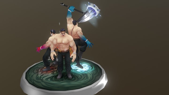 WoodsWarrior 3D Model