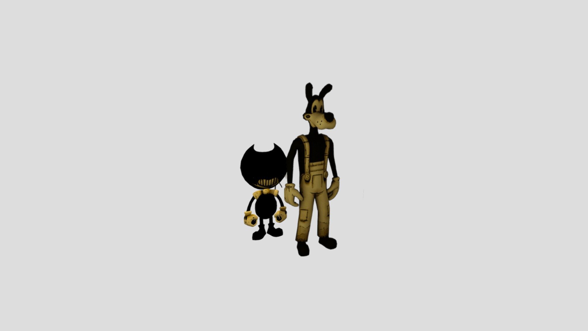 Bendy-and-the-ink-machine 3D models - Sketchfab