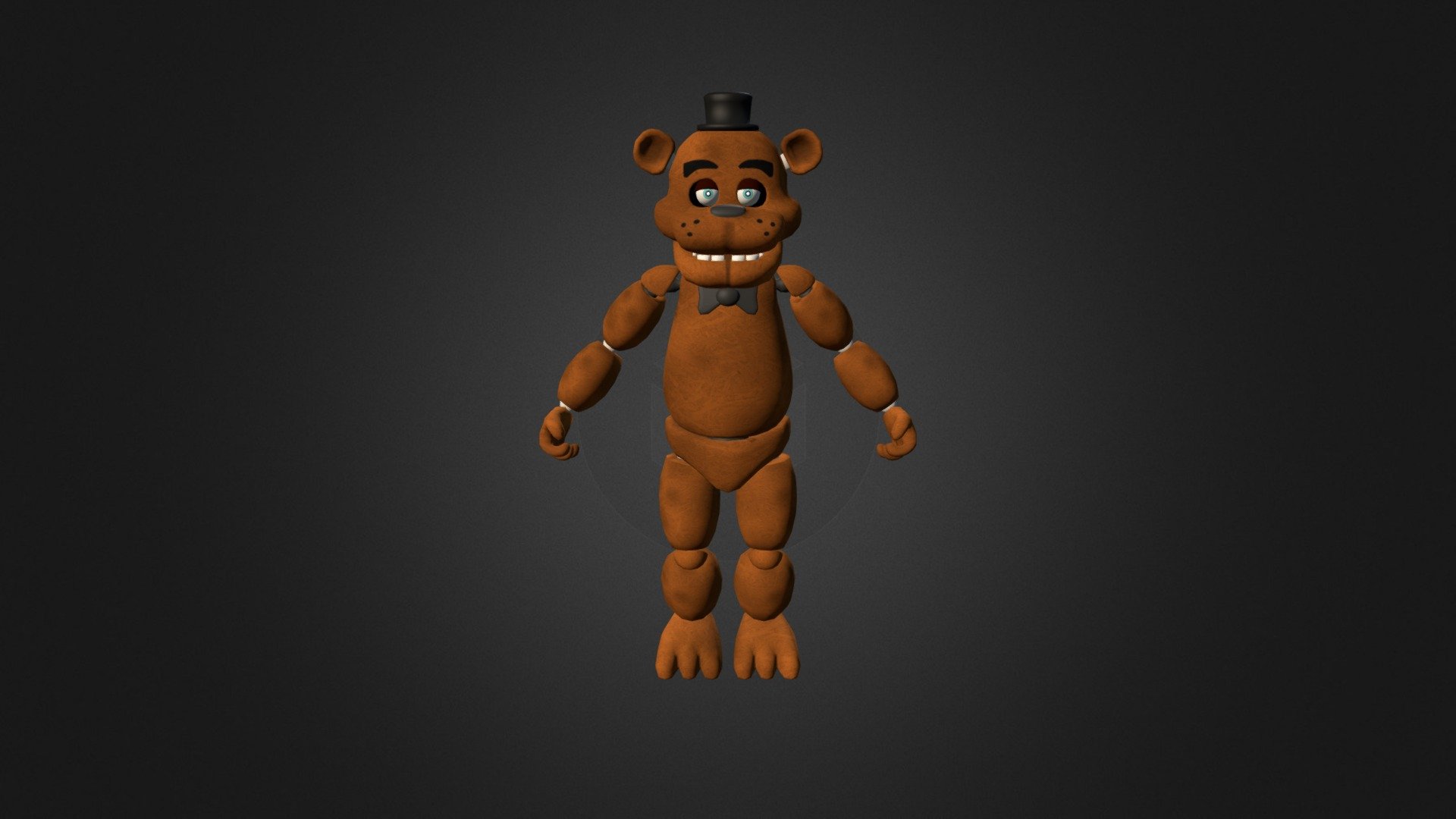 Freddy Fazbear Download Free 3d Model By Fnafsketch [52dfa47] Sketchfab