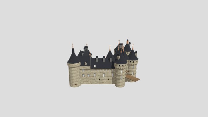 Chateau De Chaumont-sur- Loire 3D Model
