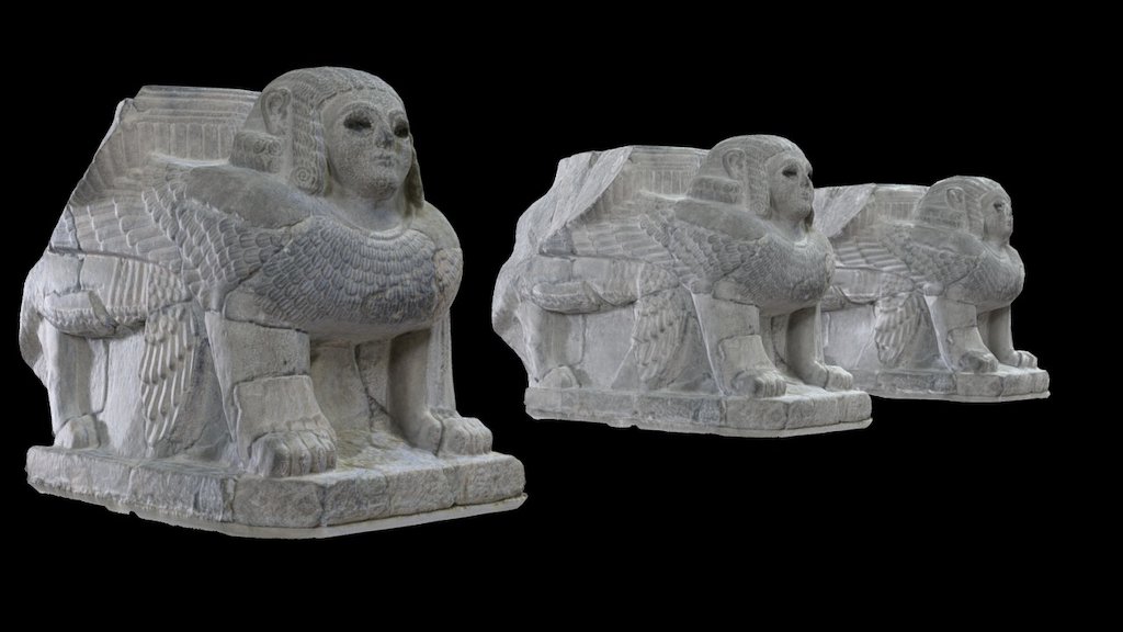 Sphinx - Simplygon Comparison [500k > 30k+norm] - 3D model by Thomas ...