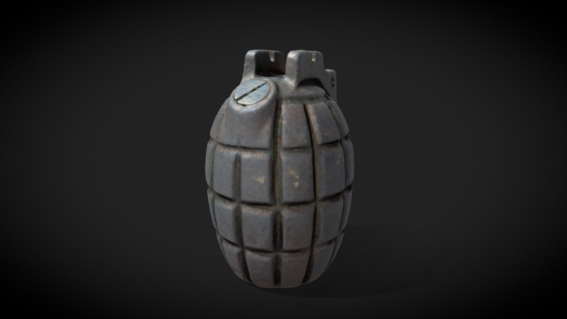 Decommissioned Grenade - 3D model by David Hunter (@DavijoMan) [52e15e3 ...