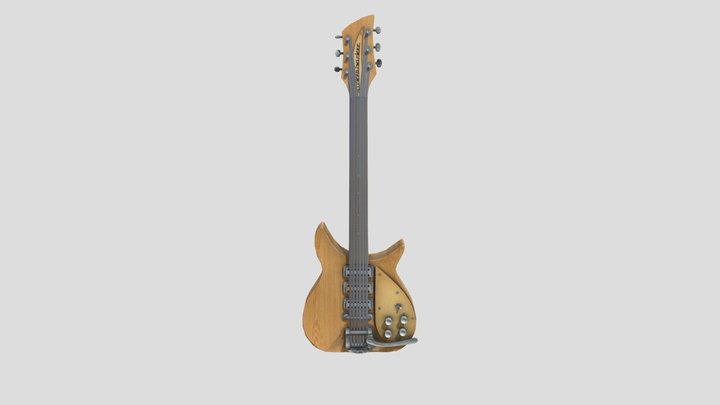 1958 Rickenbacker 325c58 – Modèle 3D gratuit STL