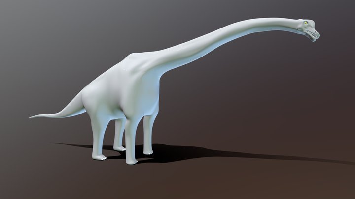 Brachiosaurus- Dinosaur 3D Model