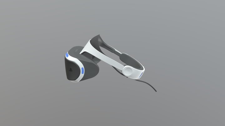 Playstation-VR-Final 3D Model