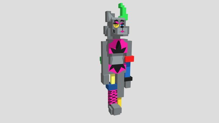 AutisticArtist53 (Zooble version) – Free 3D Model STL
