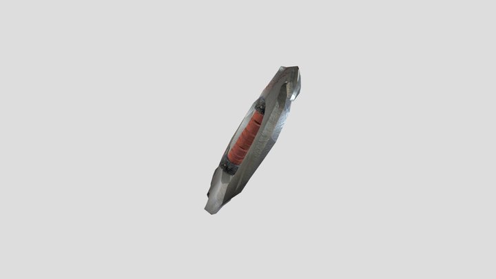 Double Blade 3D Model