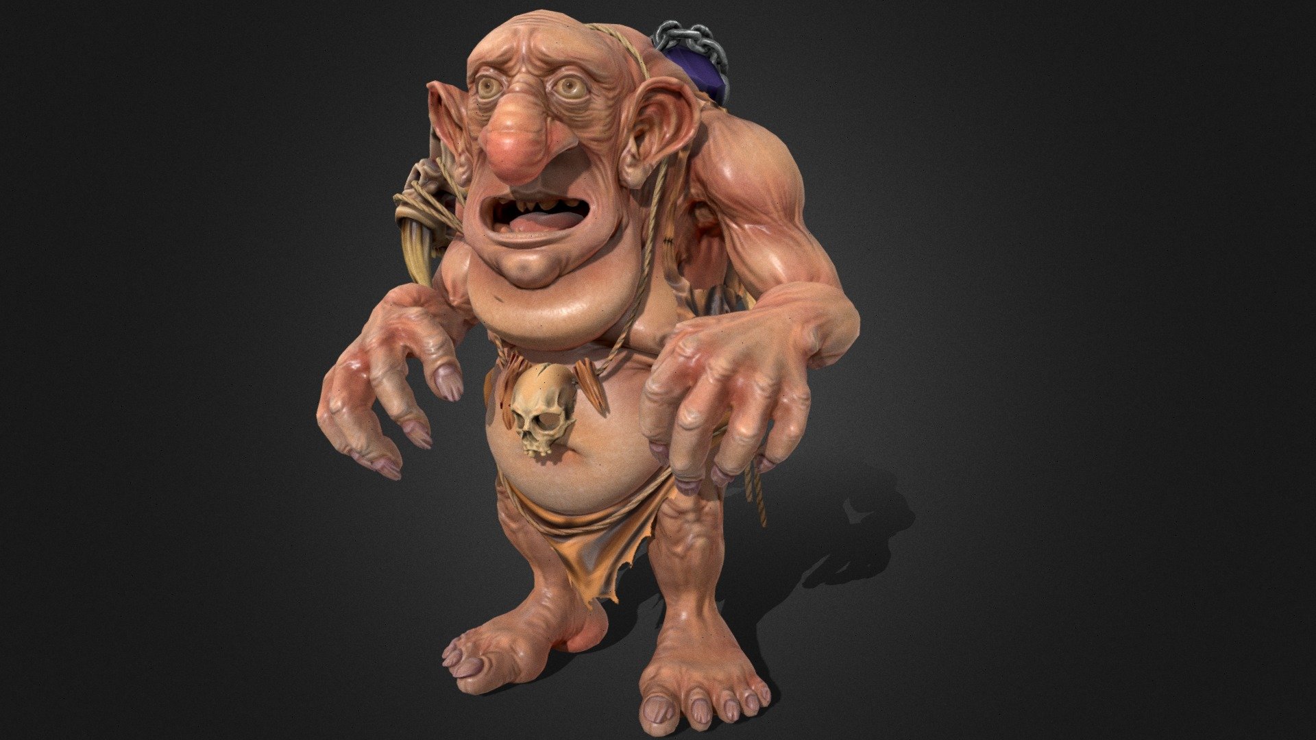 Troll - 3D model by Vladimir_Bannykh [52e4d6f] - Sketchfab