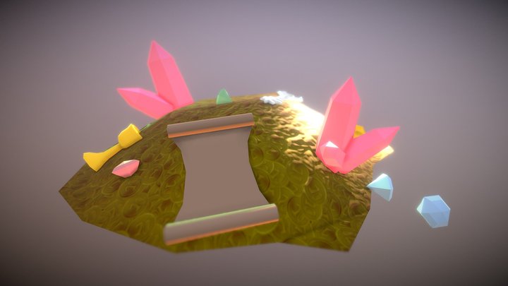 Treasure Pile 3D Model