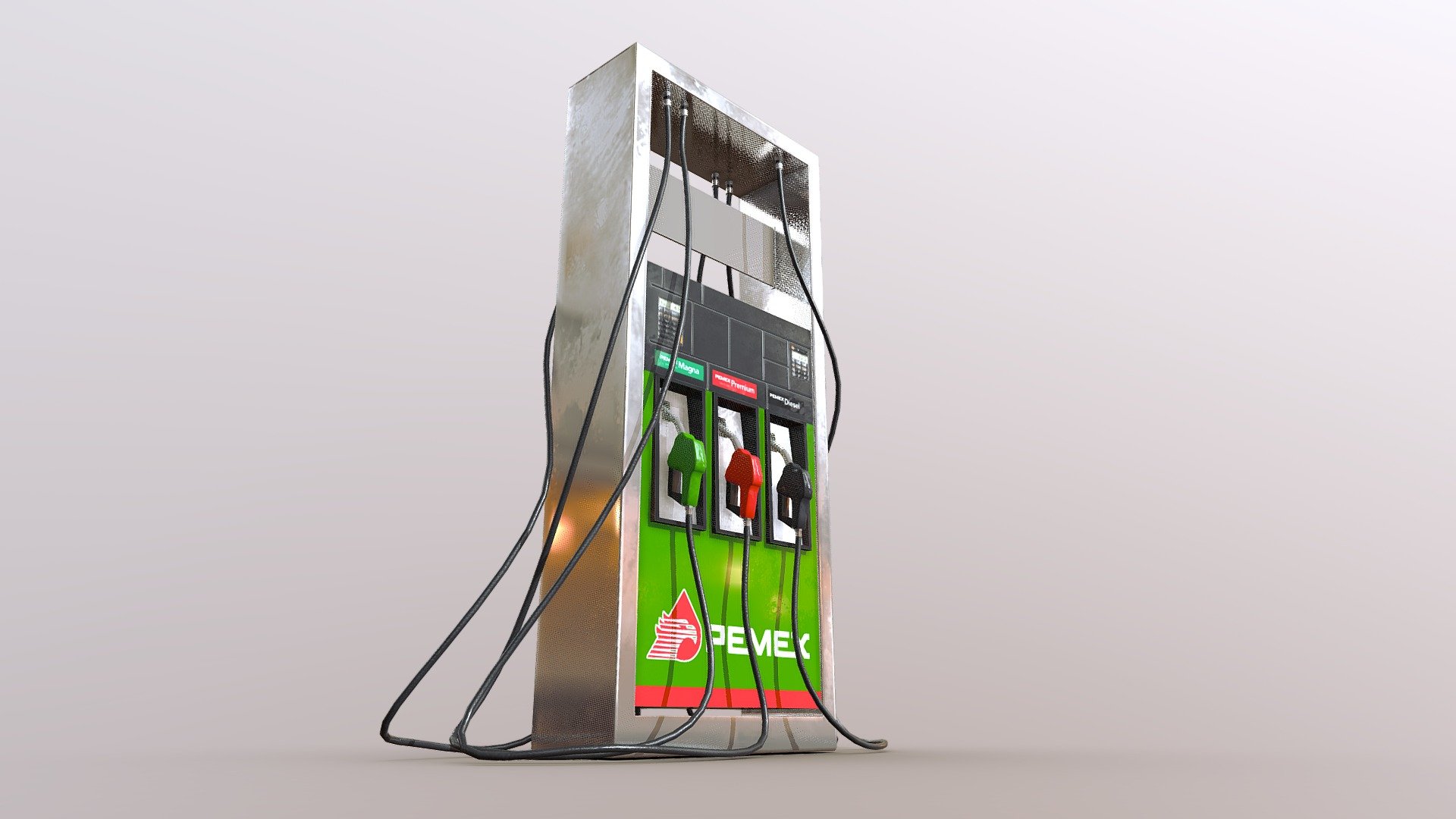 PEMEX Gas Station — Sketchfab embed 3D viewer