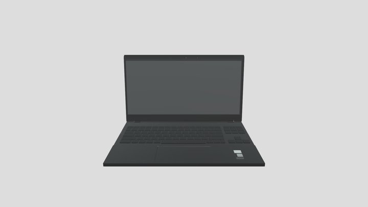 Laptop WIP 3D Model