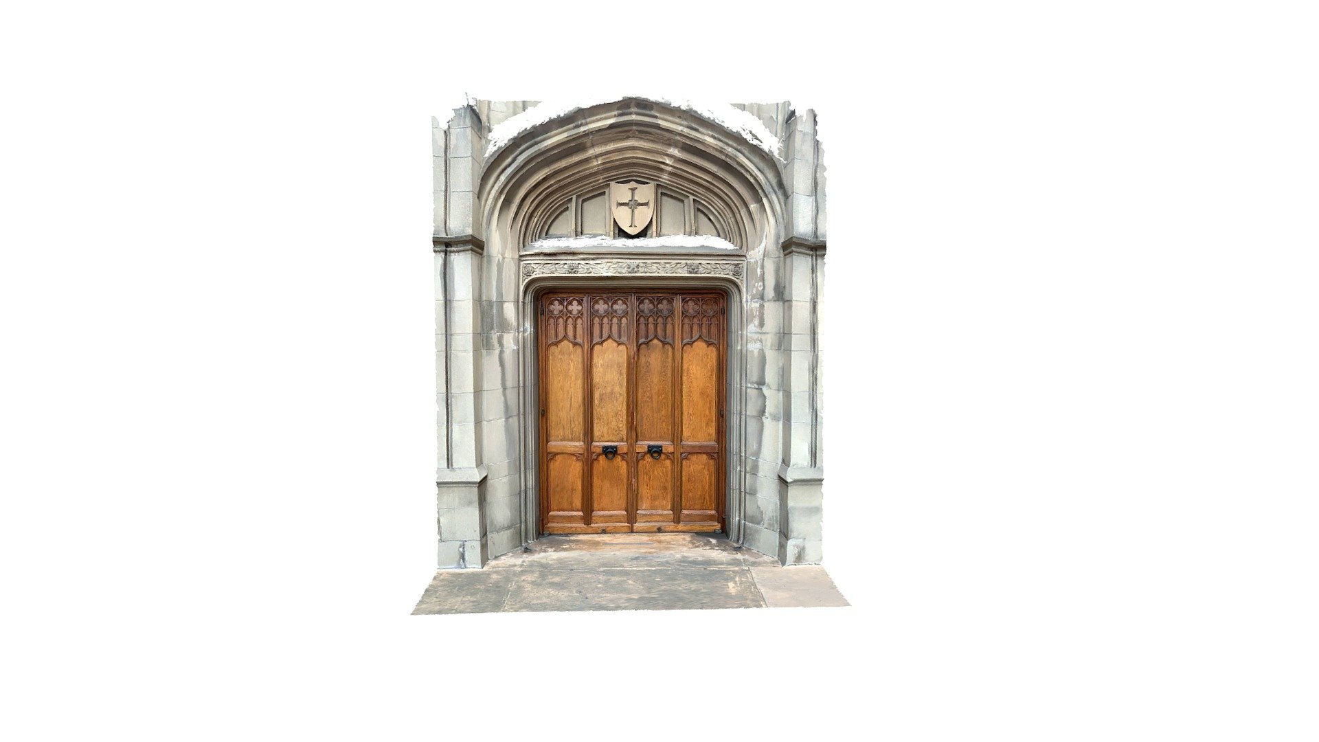 Church door -- Apple LiDAR