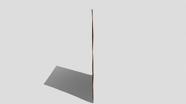 Плакат СССР Мы молодой рабочий класс 3D Model