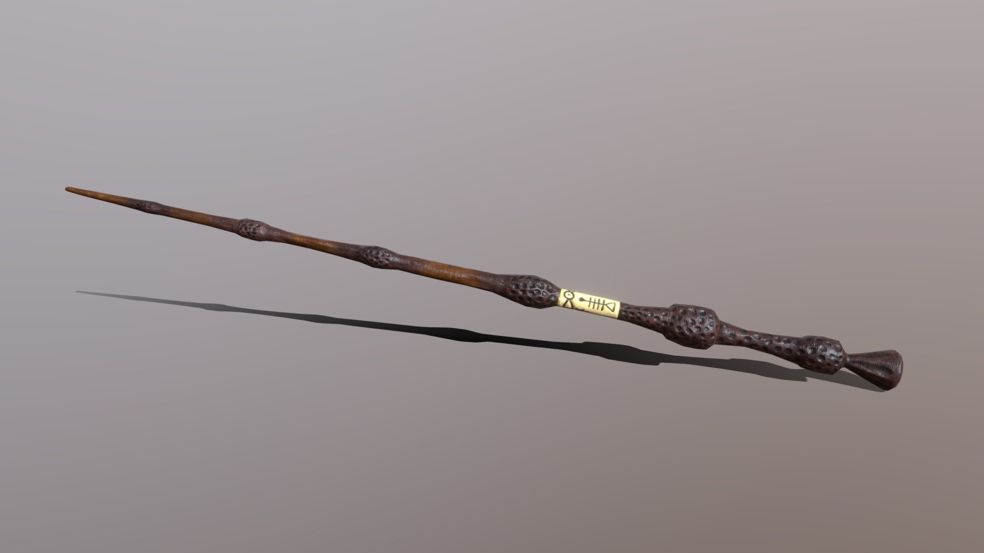 Learn to Make Harry Potter Elder Wand in Blender 2.9 