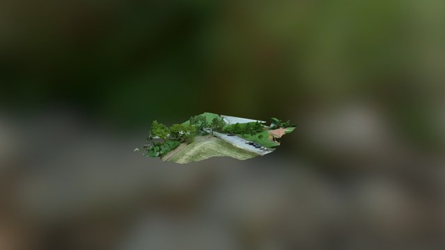 Rilievo Torrente Cargello @Ambivere 3D Model