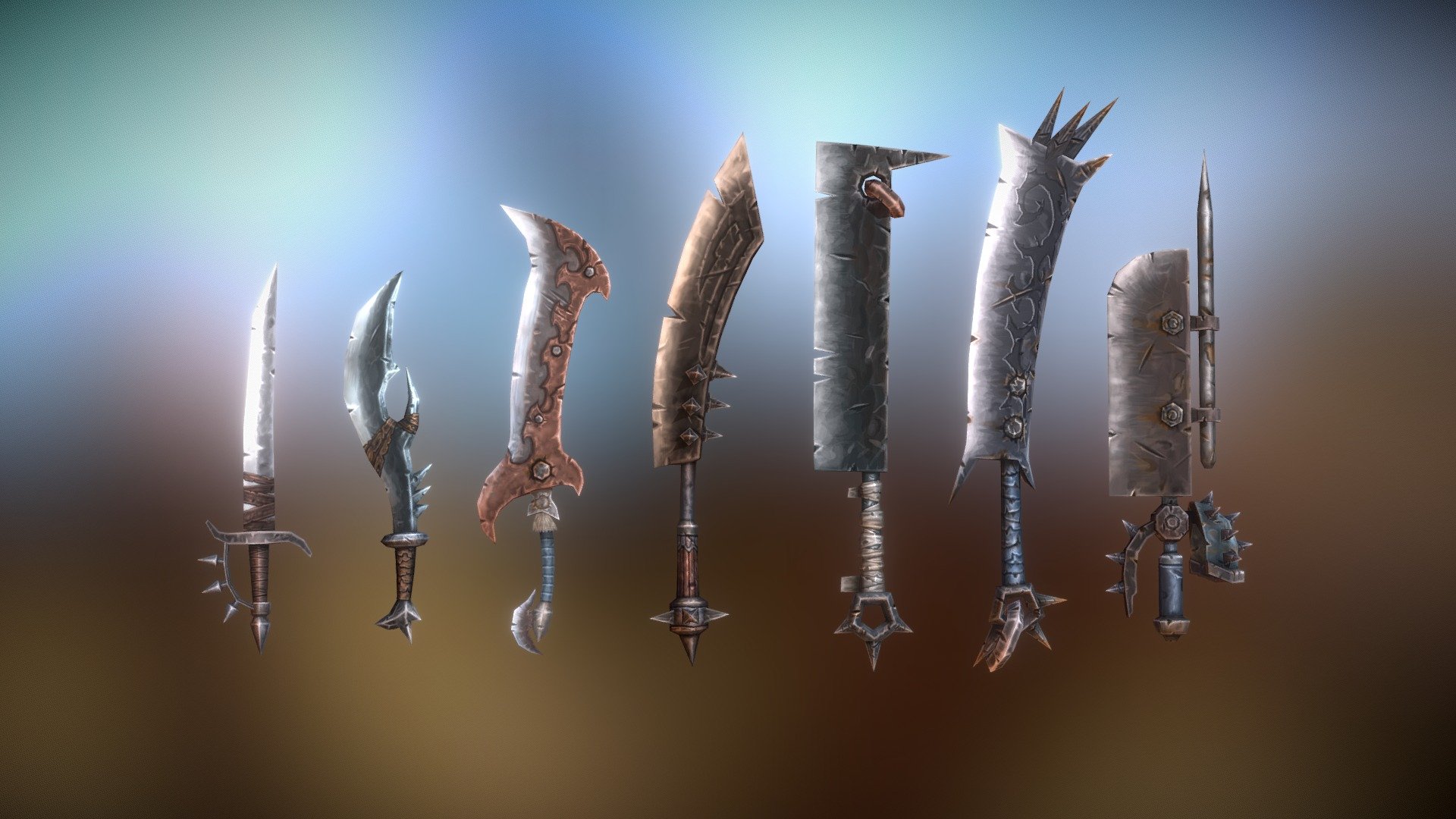 Fantasy Armory - Savage Fantasy Sword Set Vol.1