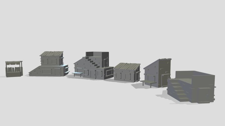 3D_Greek_Assets_House_fbx 3D Model