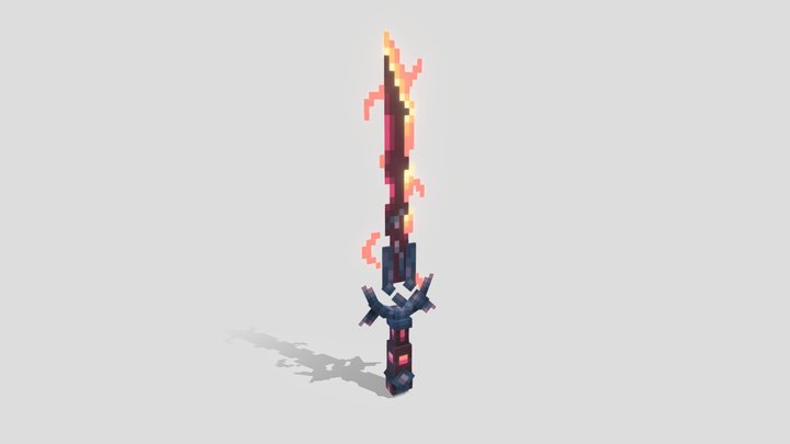 Warped blade 3D Model
