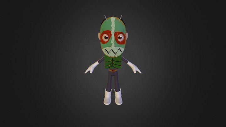 Kamen Rider Work Test 3D Model