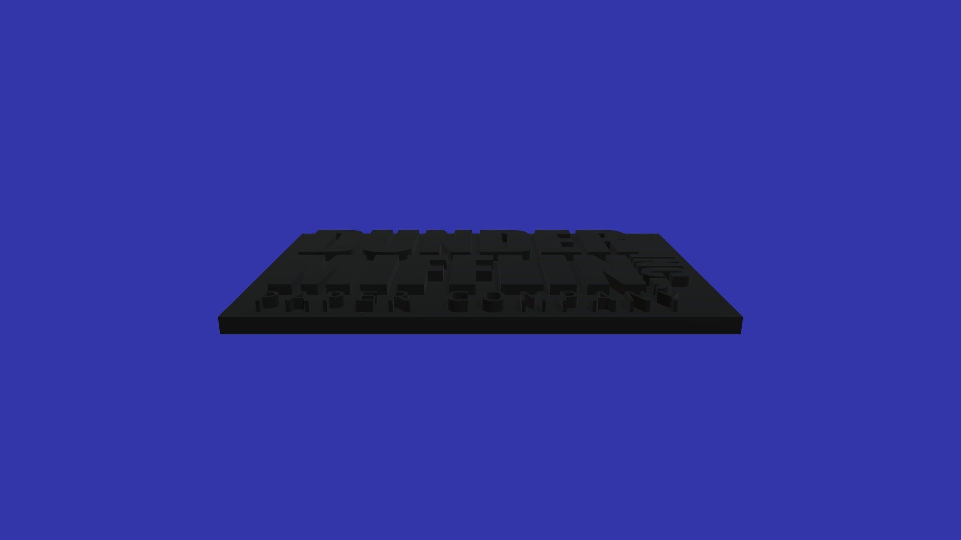 Dunder Mifflin - Download Free 3D model by Liam Steadman ...