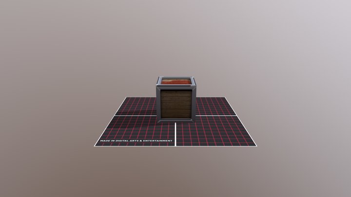 Prop Crate A 3D Model