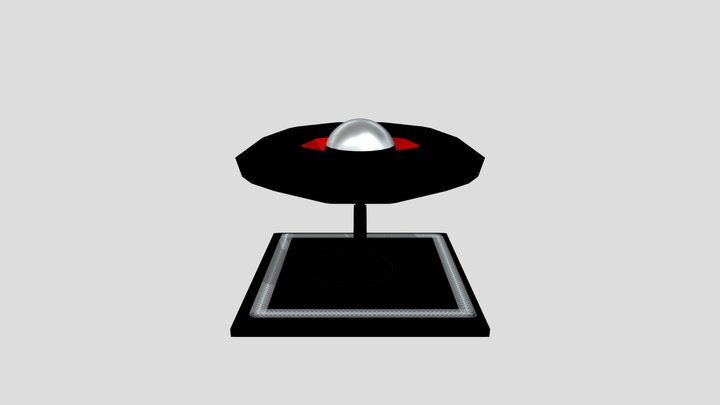 Portal Pedestal 3D Model