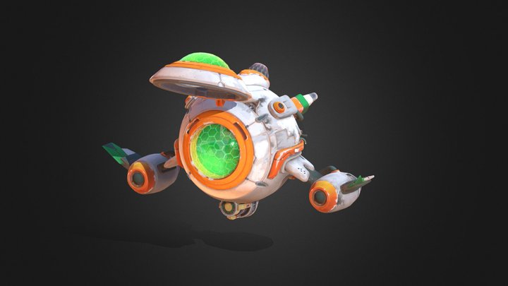 Siona's Ship 3D Model